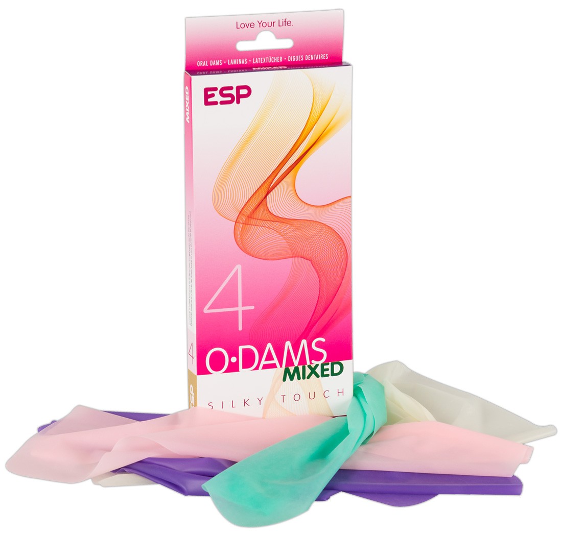  ESP  Oral  Dams  Mix  4er  -  Kondome 